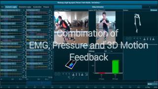 Biofeedback Training  Biomechanics  Noraxon [upl. by Ahsienad130]