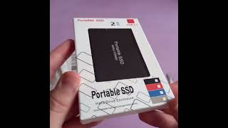 Portable SSD 2T Mobile Storage [upl. by Otrebilif]