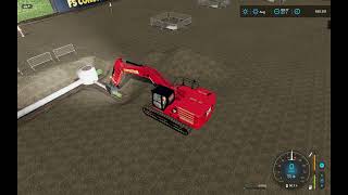 FS CONSTRUCTION LiveStream Digging on Geiselberg fs22 timelabse publicworks [upl. by Ainomar262]