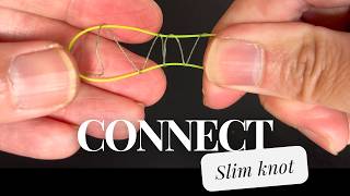 Connecting braid to mono  Coolest way to tie line together [upl. by Enalb]