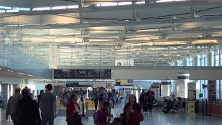 A Video Tour of Newark International Airport EWR Terminal C [upl. by Inattyrb]