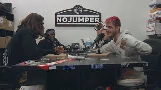 Lil Peep talks about BeamerBoy Music Video  No Jumper Highlights [upl. by Aivuy387]