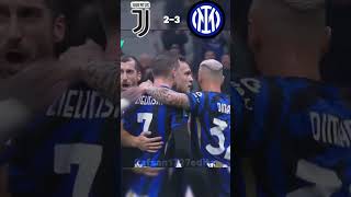 Juventus vs Inter Milan 2024 shorts football [upl. by Balas584]