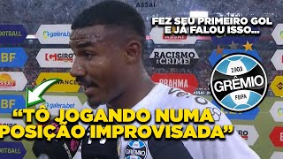 ðŸš¨ VEJA O QUE CUIABANO FALOU APÃ“S SEU PRIMEIRO GOL PELO GRÃŠMIO [upl. by Howlyn]