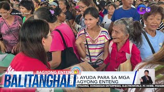 DSWD  Sapat ang ayuda para sa mga nasalanta ng Bagyong EntengPH  Balitanghali [upl. by Canada451]