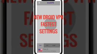 Blazing SpeedsNew DROID VPNS 2024 fastest settings [upl. by Anagrom]