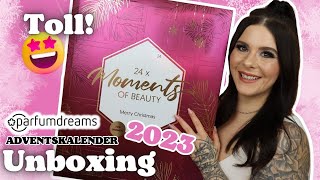 Toll 👌🏻 Parfumdreams ADVENTSKALENDER 2023 Damen  24 Türchen UNBOXING [upl. by Tower]