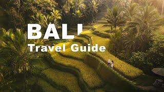 BALI TRAVEL GUIDE I Einreise Reisezeit Aktivitäten Tipps amp 2Wochen Reiseroute [upl. by Bomke]