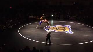 285 Seth Nevills Clovis vs Cohlton Schultz Ponderosa CO Finals 2018 Doc Buchanan Invitational [upl. by Ahsaeit113]