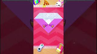 lilat kertas paper fold satisfying gameplay gaming [upl. by Trebma]