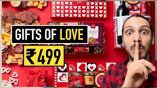 10 Valentines Day gifts for lover under Rs 499 DIY budget valentine [upl. by Gnni707]