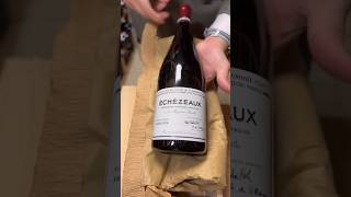 Unboxing Romanee Conti Echezeaux🍷🔥delcarlofficiel wine domainedelaromaneeconti romaneeconti [upl. by Agnes]