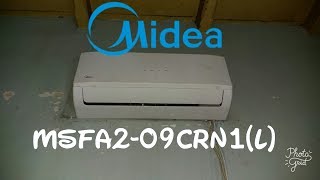 Midea quotLow wattquot Mini split air conditioner [upl. by Adnawaj]