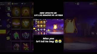 LEVEL 1 AND 2 DONO KO REMOVE KAR DEGA GARENA SAB KUCH CALA JAYEGA shorts viralvideo shortvideo [upl. by Ahsinhoj]