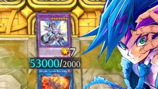 WHEN PLAYMAKER SUMMONS 53000 ATK CYBERSE CLOCK DRAGON IN YUGIOH MASTER DUEL [upl. by Ahseikan]