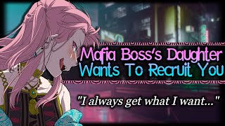 Mafia Bosss Daughter Wants You As Her BodyguardBrattyMean Girl  Gang ASMR Roleplay F4A [upl. by Loftis90]