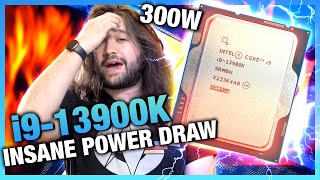 300W Intel Core i913900K CPU Review amp Benchmarks Power Gaming Production [upl. by Nikki]