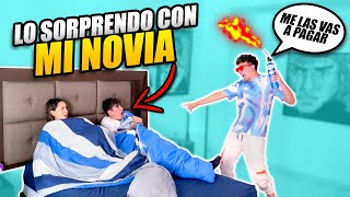 SORPRENDO A MI MEJOR AMIGO CON MI NOVIA EN LA CAMA no se lo esperaba [upl. by Nivej]