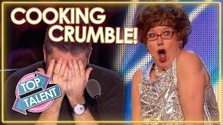 Singer Has Everyone Craving Crumble With FANTASTIC Original Song On Britains Got Talent Top Talent [upl. by Greta]