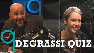 Degrassi Quiz feat Joey Jeremiah and Caitlin Ryan [upl. by Junius]