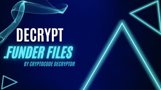 How to Recover Server from FUNDER FUNDER Ransomware and Decrypt Data  funder decryption [upl. by Nap]