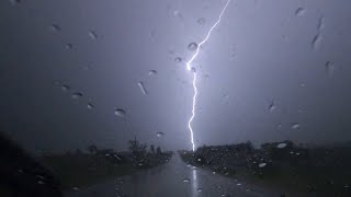 0562024 Rural Nodaway County Missouri  Severe thunderstorm Lightning HD [upl. by Leamiba]