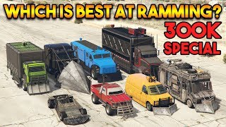 GTA 5 ONLINE  WHICH IS BEST AT RAMMING RAMP BUGGY PHANTOM WEDGE ETC 300K Special [upl. by Seafowl]