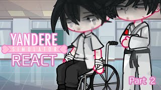 Yandere Simulator Reacts to Tiktoks Part 2 ft budo and Ayato kun  bonus clip  YanSim10 [upl. by Seroka343]