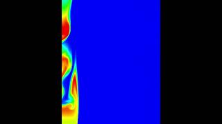 Simulating KelvinHelmholtz Instability Pygame [upl. by Terena290]