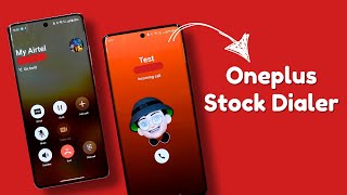 New Oneplus Stock Dialer for OnePlus Smartphones 📞✨ [upl. by Ymeraj]