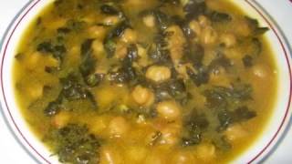 GARBANZOS CON BACALAO Y ESPINACAS [upl. by Marshal]