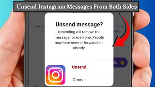 How to Delete Instagram Messages from Both Sides All at Once  Clear Instagram Chat from Both Sides [upl. by Maris293]