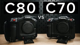 CANON C80 VS CANON C70  Time to Upgrade [upl. by Cacilie]