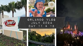 ORLANDO  ISLANDS OF ADVENTURE TRYING RAISING CANES HOGWARTS ALWAYS  FLORIDA VLOG JULY 2024 [upl. by Esiuolyram684]