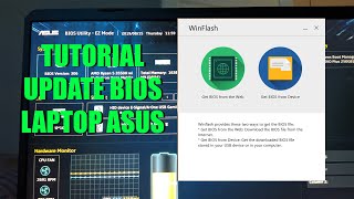 Tutorial Update BIOS Laptop Asus dengan Winflash [upl. by Anelagna829]