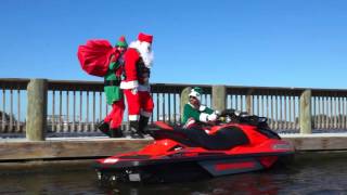 The Next Level of Present Delivery SeaDoo SantaDoo 300 [upl. by Nyrmac252]