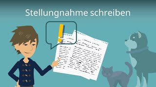 Stellungnahme schreiben  einfach erklärt [upl. by Anirba]