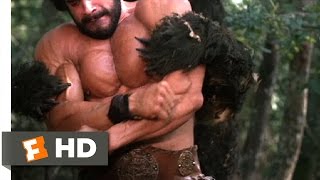 Hercules 212 Movie CLIP  Hercules Fights a Bear 1983 HD [upl. by Keven]