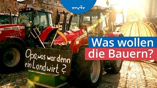 Warum die Landwirte nicht nachgeben  Umschau  MDR [upl. by Redfield542]