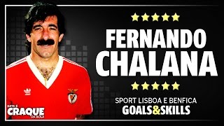 FERNANDO CHALANA ● SL Benfica ● Goals amp Skills [upl. by Nevet]