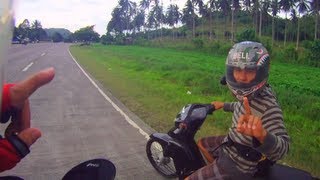 Drag race Honda Wave vs Suzuki Raider FU150 Belang [upl. by Delbert]