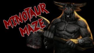 Minotaur Maze  HUNTED BY A MINOTAUR [upl. by Nairdad848]