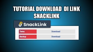 TUTORIAL DOWNLOAD SCRIPT MLBB DI LINK SNACKLINK [upl. by Kohsa798]