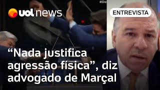 Datena agride Marçal Cadeirada não tem reflexo eleitoral mas criminal diz advogado do excoach [upl. by Llebanna]