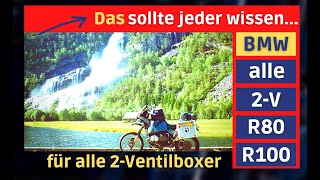 2Ventil Boxer BMW R100GS  Optimierung mit wenig Aufwand [upl. by Remmos]