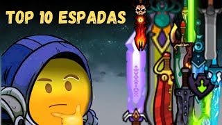 🤔TOP 10MELHORES ESPADAS DO MAGIC RAMPAGE [upl. by Susejedesoj]