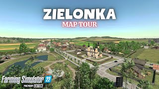 quotZIELONKAquot FS22 Premium Edition Map TourReview  New Map  Farming Simulator 22  PS5 [upl. by Anerul75]