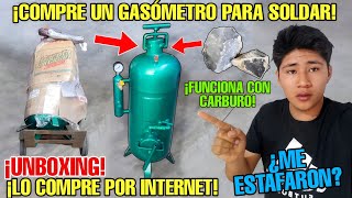 🇵🇪¡UNBOXING Y ARMANDO ASÍ ES UN GASÓMETRO QUE UTILIZA CARBURO PARA SOLDAR ¡INCREÍBLE😯 [upl. by Redla]