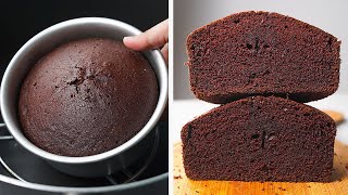 Basic Plain amp Soft Chocolate Sponge Cake Recipe Without Oven  Toasted [upl. by Butterfield]