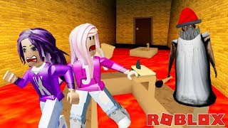 ESCAPE GRANNY OBBY  DONT FALL IN THE LAVA  Roblox [upl. by Nas]